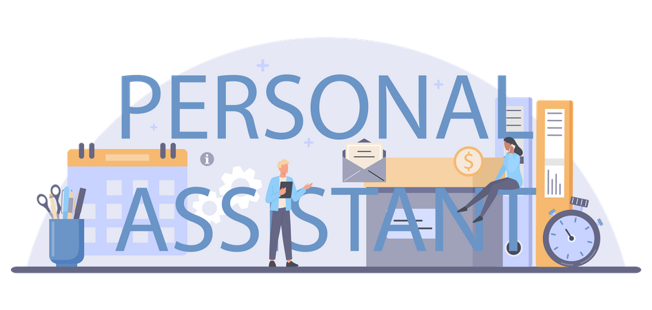 Personal Assistant  Illustration