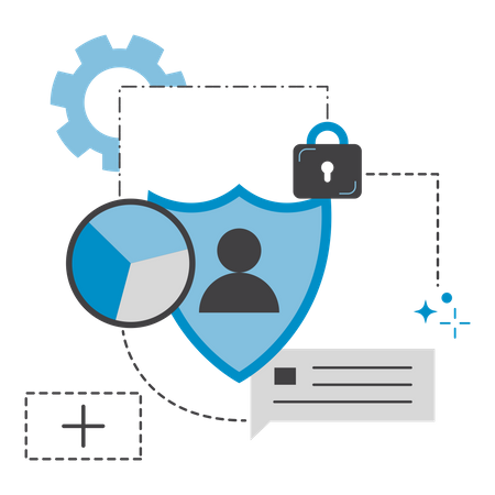 Personal Data Security  Illustration