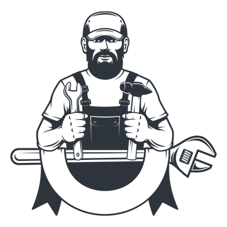 Personal de mantenimiento  Ilustración