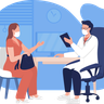 illustration for personal doctor appointment