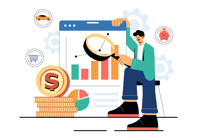 Personal Finance Management  Illustration