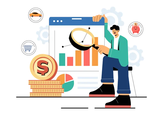 Personal Finance Management  Illustration