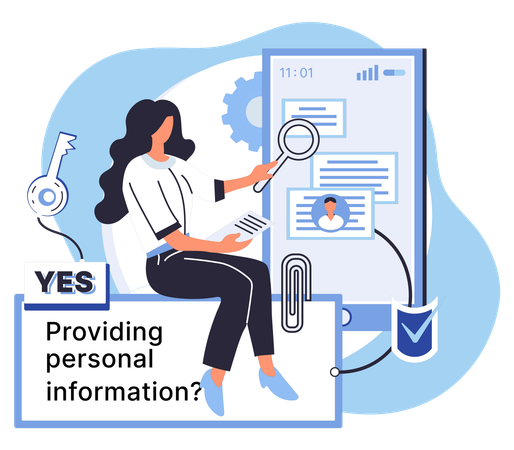 Personal information  Illustration