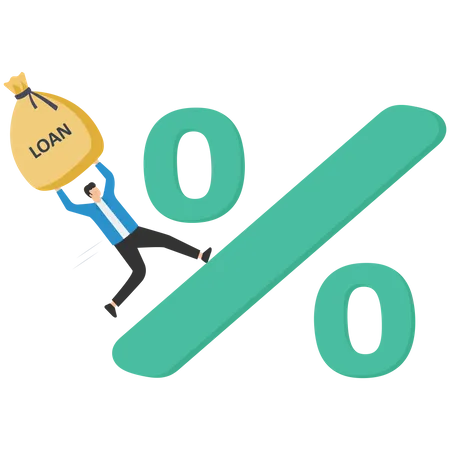 Personal loan interest rate Illustration