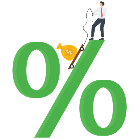Personal loan interest rate  Illustration