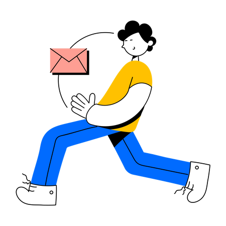 Personal Mail  Illustration