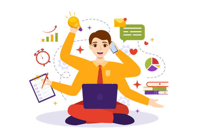 Personal Professional Balance  イラスト