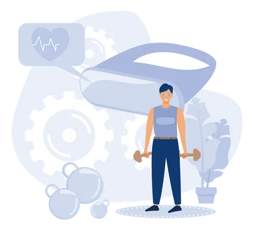 Personal Training Technologies  Illustration