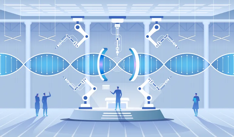 Personalized Medicine  Illustration