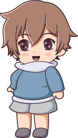 Personnage de fille  Illustration