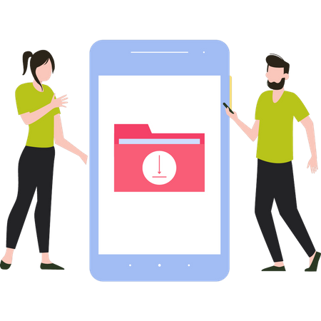 Personnes téléchargeant le dossier  Illustration