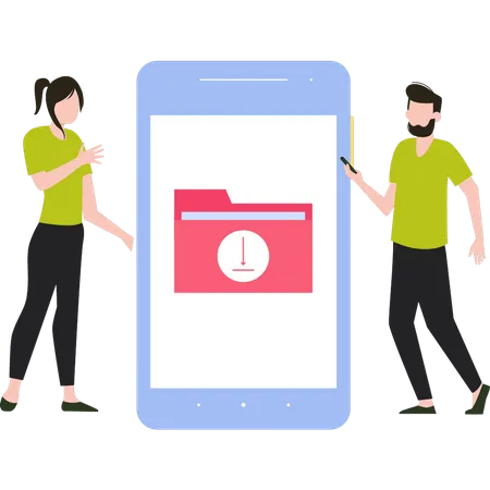 Personnes téléchargeant le dossier  Illustration