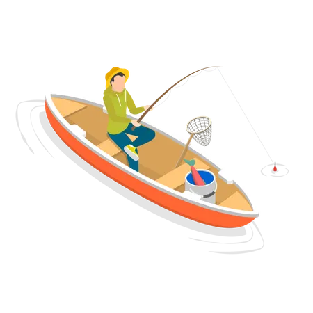 Pescador  Ilustración