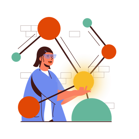 Pesquisa Científica  Illustration
