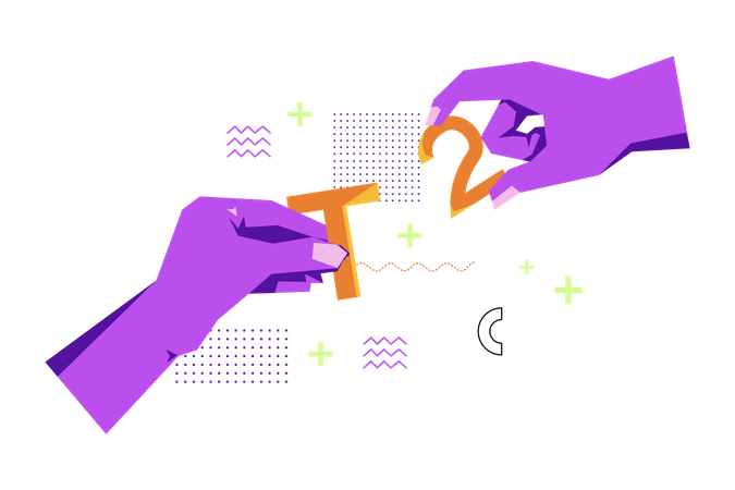 Pesquisa de dados  Ilustração