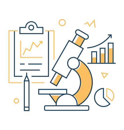 Pesquisa de marketing  Ilustração