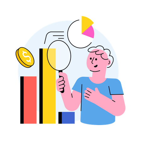 Pesquisa de mercado  Ilustração