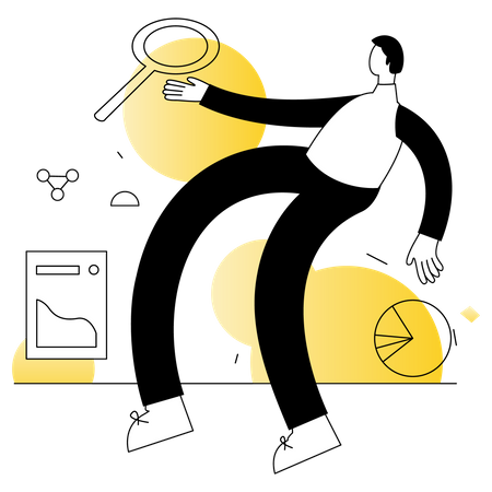 Pesquisa de mercado Empresarial  Ilustração