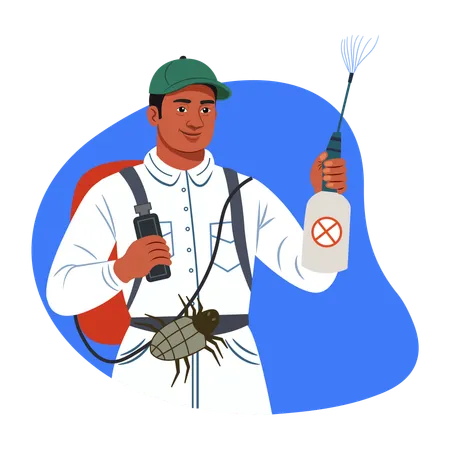 Pest Control  Illustration