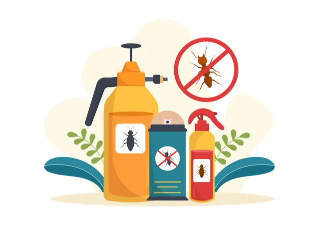 Pesticide For Ants  Illustration