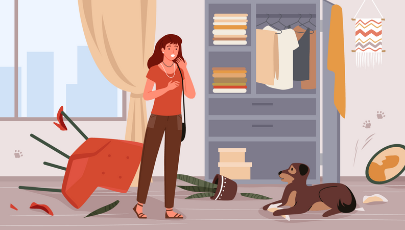 Pet Discipline  Illustration