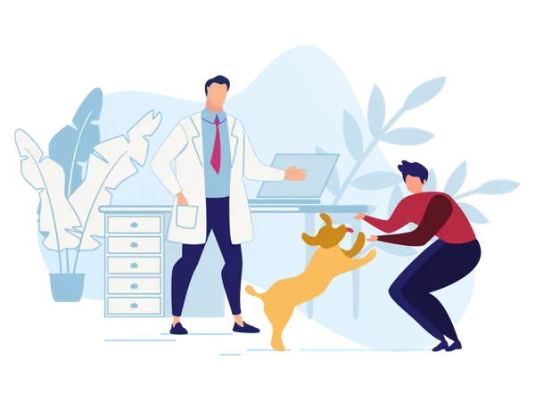 Pet Doctor Illustration