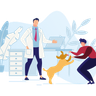 illustration pet doctor