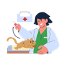 illustration for pet hospital