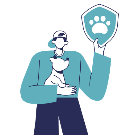 Pet Insurance  Illustration