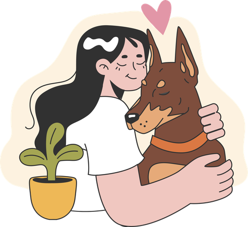 Pet Lover  Illustration