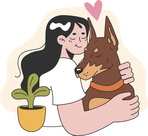 Pet Lover  Illustration