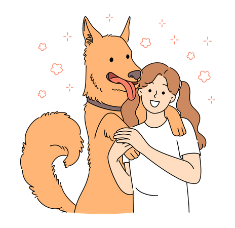 Pet lover Illustration