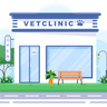 veterinary clinic illustrations