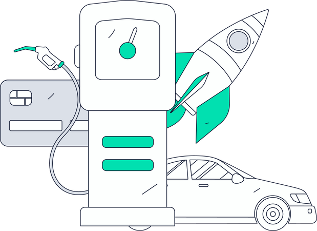 Petrol launch analysis  Illustration