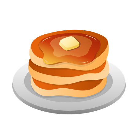 Pfannkuchen  Illustration