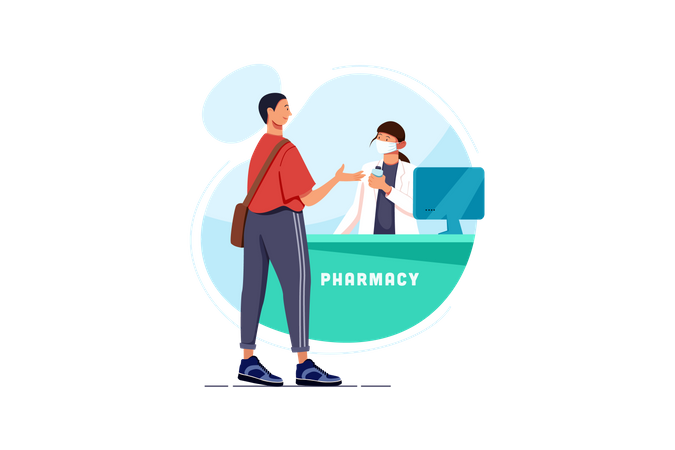 Pharmacie  Illustration