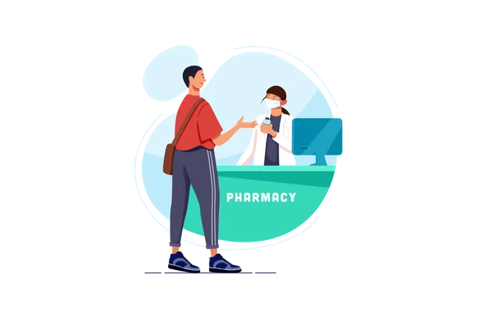 Pharmacie  Illustration