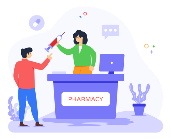 Pharmacie  Illustration