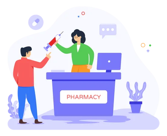 Pharmacie  Illustration