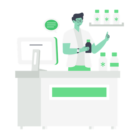 Pharmacie  Illustration