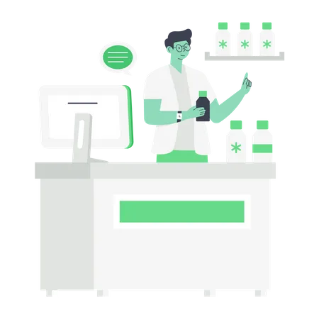 Pharmacie  Illustration