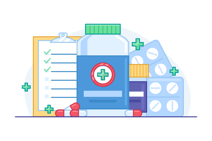 Pharmacie  Illustration