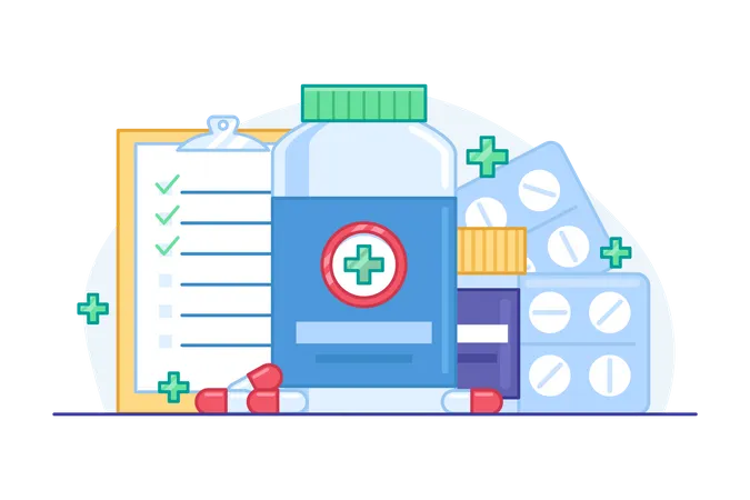 Pharmacie  Illustration