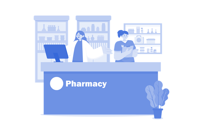 Pharmacie  Illustration