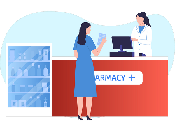 Pharmacie  Illustration