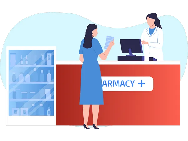 Pharmacie  Illustration