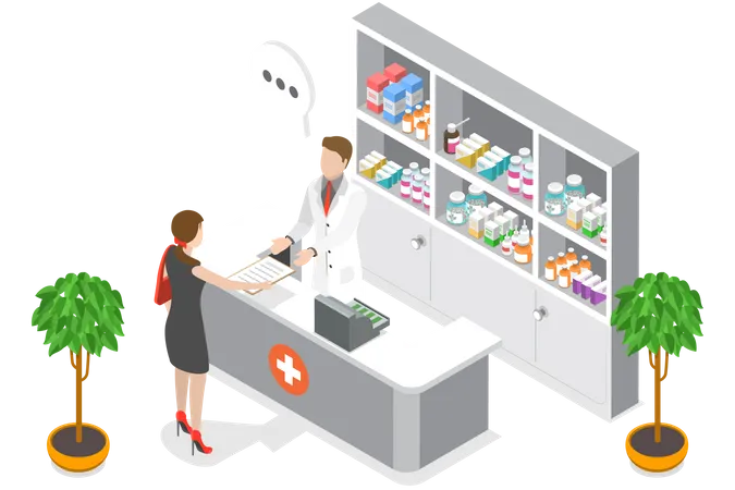 Pharmacie  Illustration