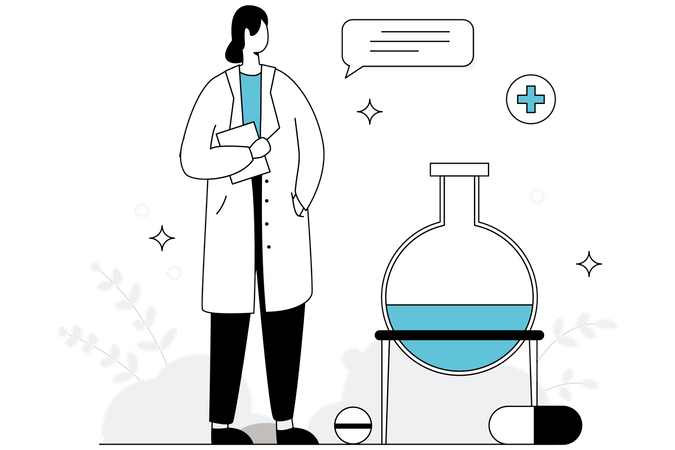 Pharmacist  Illustration