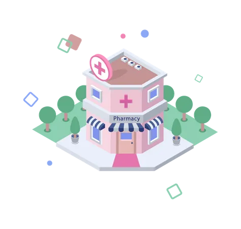 Pharmacy  Illustration