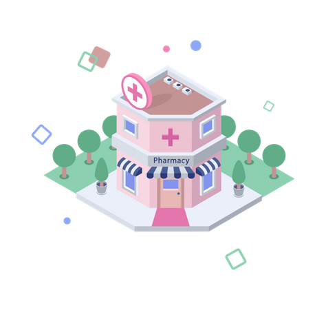 Pharmacy  イラスト